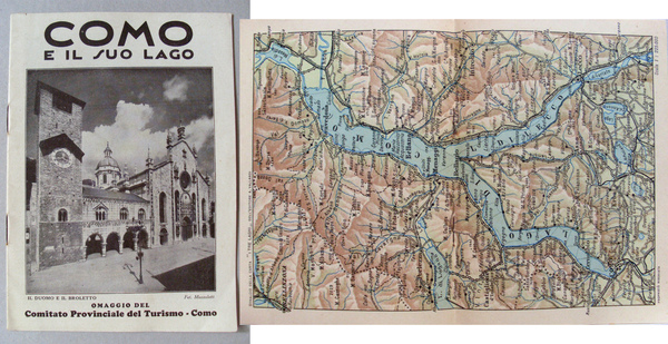 Brochure "Como e il suo lago. Omaggio del Comitato Provinciale …