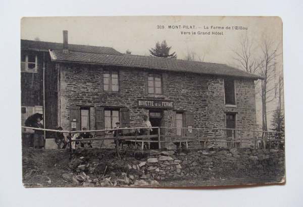 Cartolina / postcard Mont Pilat - La Ferme de l'Œillou. …