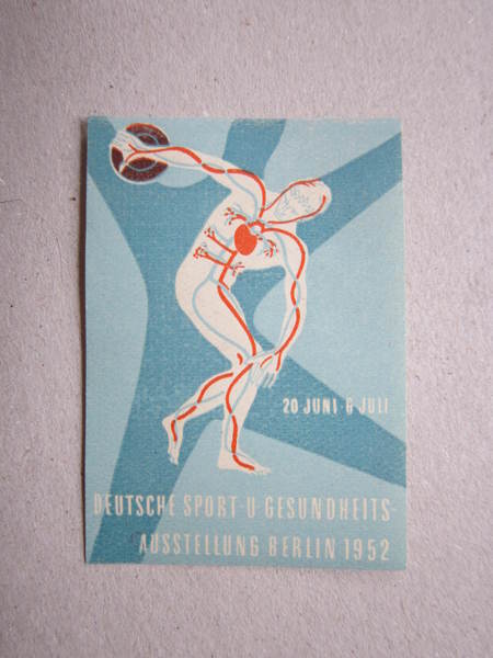 "Deutsche Sport - u - Gesundheits Ausstellung Berlin 1952" 1 …