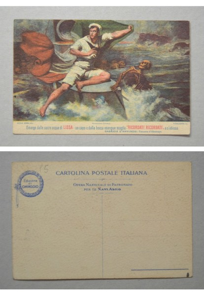 Cartolina / postcard Opera Nazionale di Patronato per le Navi …