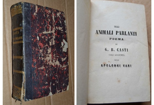 Giovanni Battista Casti. Gli Animali Parlanti. 1855