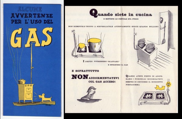 Brochure "Alcune avvertenze per l'uso del GAS" Società EDISON Direzione …