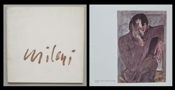 *Catalogo mostra UMBERTO MILANI 2 ottobre 1973. Galleria Il Mercante …