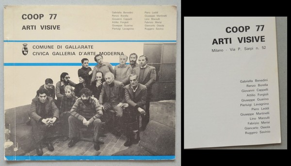 *Catalogo mostra COOP 77 Arti Visive. Comune di Gallarate Civica …