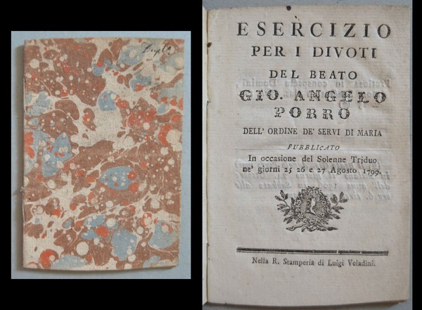 Esercizio per i divoti del Beato Gio. Angelo Porro dell'Ordine …