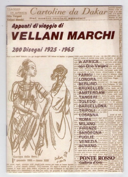 Appunti di viaggio di Vellani Marchi. 200 disegni 1925 - …