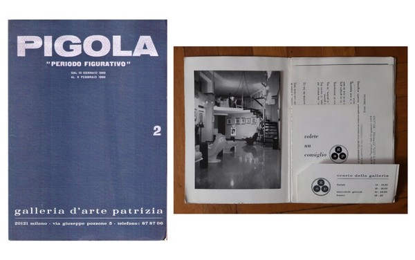 *Catalogo RINALDO PIGOLA "Periodo figurativo" 10 gennaio 1969. Galleria d'Arte …