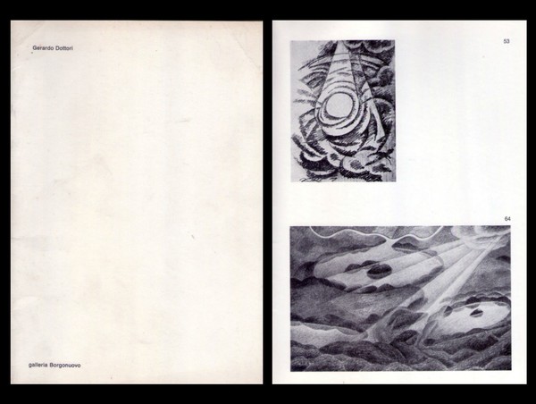 Catalogo mostra Gerardo Dottori. Galleria Borgonuovo Milano 1971.