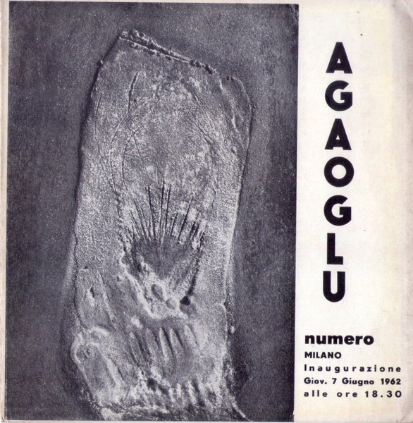 *Brochure 11° mostra TEKTAS AGAOGLU. Galleria NUMERO - Milano dal …