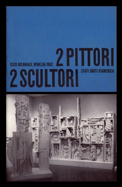 XXXI Biennale Venezia 1962 Stati Uniti d'America 2 pittori 2 …