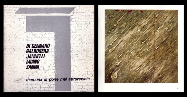 *Catalogo mostra "Memorie di porte mai attraversate: PINO DI GENNARO …
