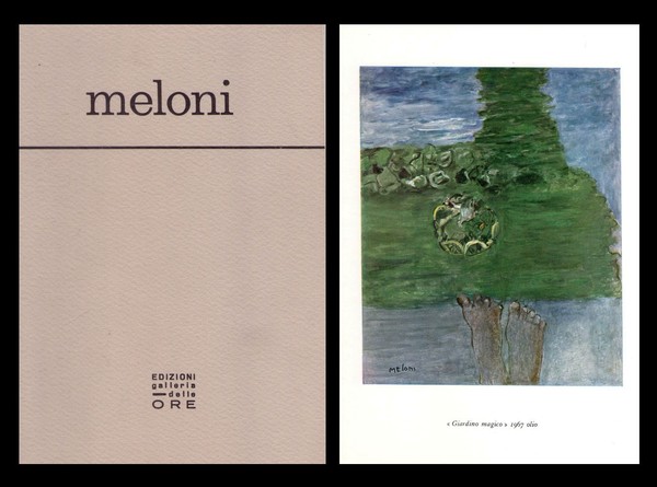 Catalogo mostra GINO MELONI 1966-1967. Galleria delle ORE - Milano …