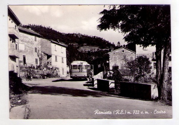 Cartolina Ramiseto (Reggio Emilia) - Centro. 1958