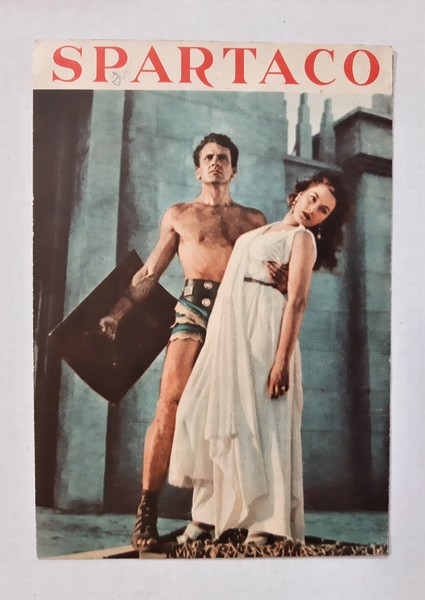 Cartolina SPARTACO Il gladiatore della Tracia (Massimo Girotti, Maria Canale)