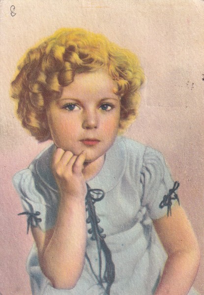 Cartolina SHIRLEY TEMPLE (Fox Film). 1938