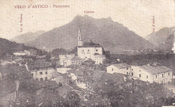 Cartolina Velo D'astico (Vicenza) - Panorama (Cimone, Val di Posina). …