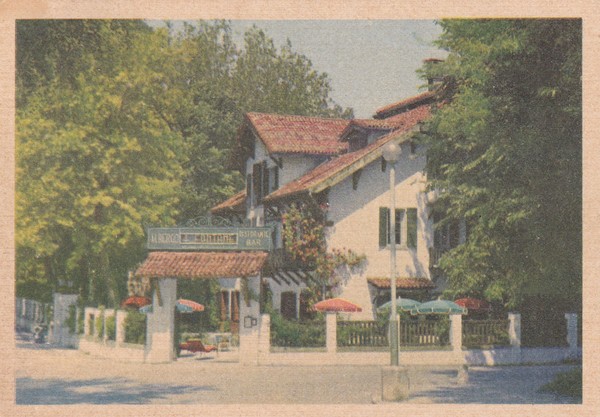 Cartolina Hote Quattro Fontane - Lido di Venezia.