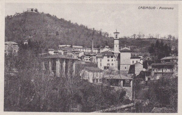 Cartolina Cabiaglio (Varese) - Panorama.