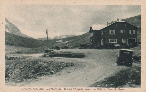 Cartolina Gruppo Ortler - Cevedale - Rifugio "Arnaldo Berni" al …