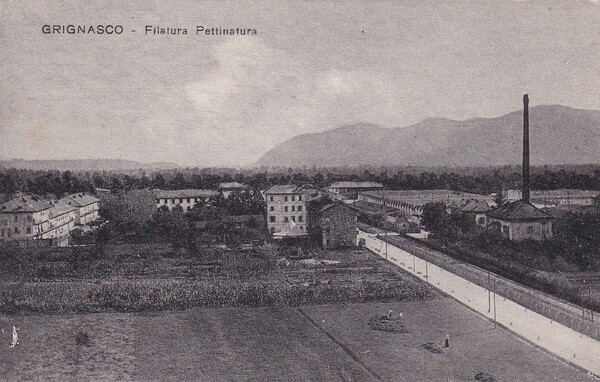 Cartolina Grignasco (Novara) - Filatura - Pettinatura n.49026