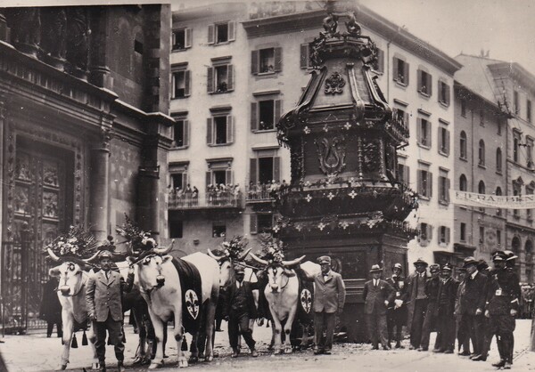 Cartolina FIRENZE - Il Carro del Sabato Santo - I …