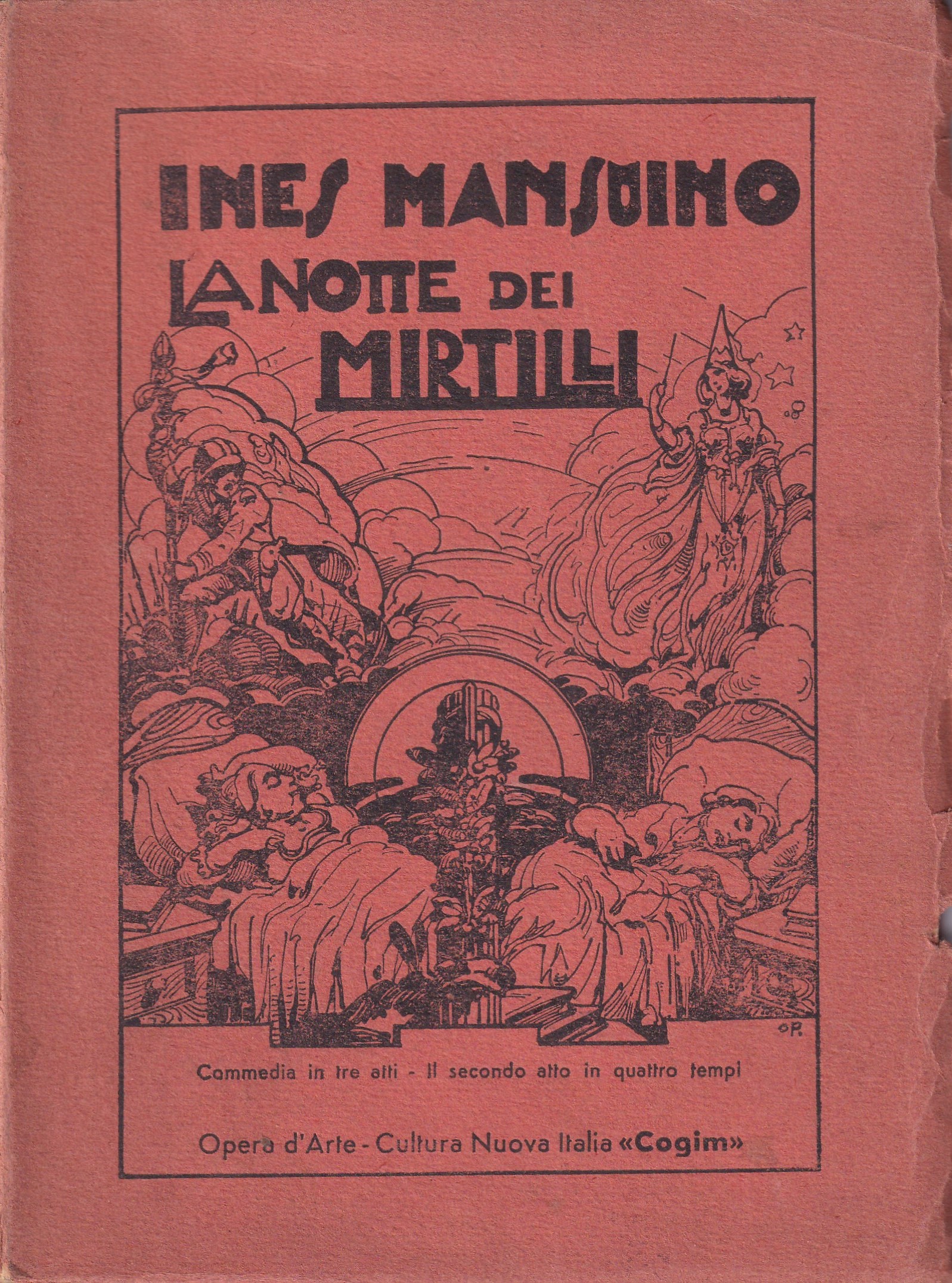 *La notte dei mirtilli. Commedia in tre atti. Il secondo …