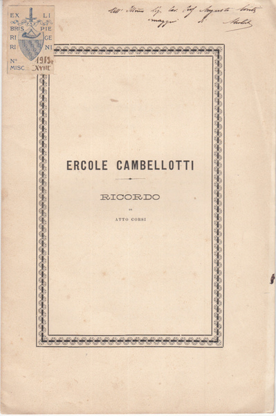 ERCOLE CAMBELLOTTI