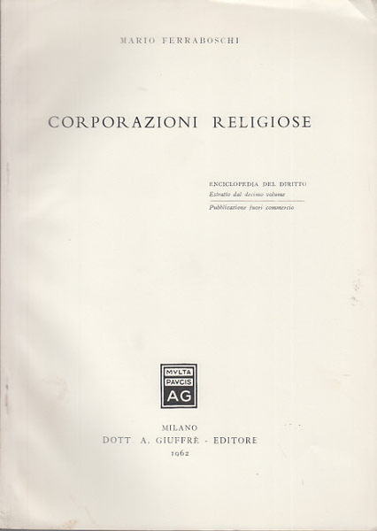 CORPORAZIONI RELIGIOSE