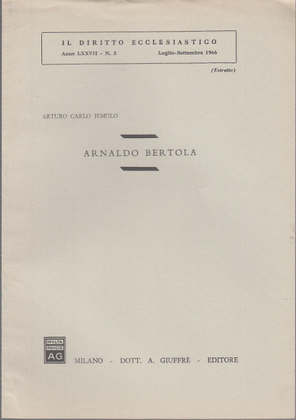 ARNALDO BERTOLA