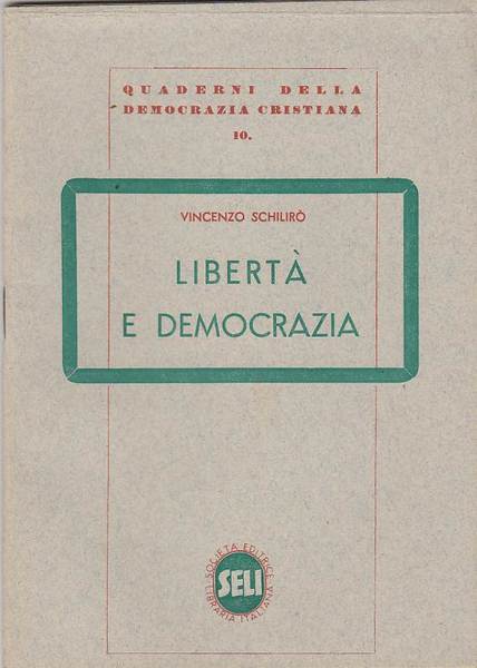 LIBERT E DEMOCRAZIA