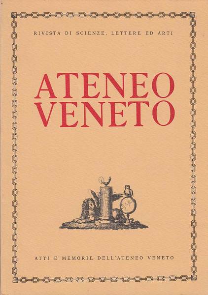 ATENEO VENETO ANNO 1994 182 ANNO ACCADEMICO ATTI E MEMORIE …