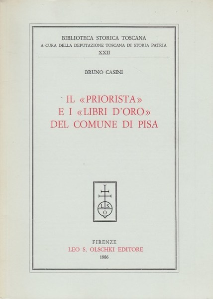 Il priorista e i libri d'oro del comune di Pisa