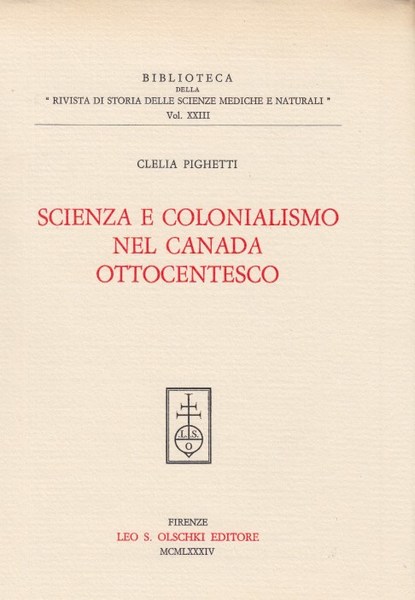 Scienza e colonialismo nel canada ottocentesco