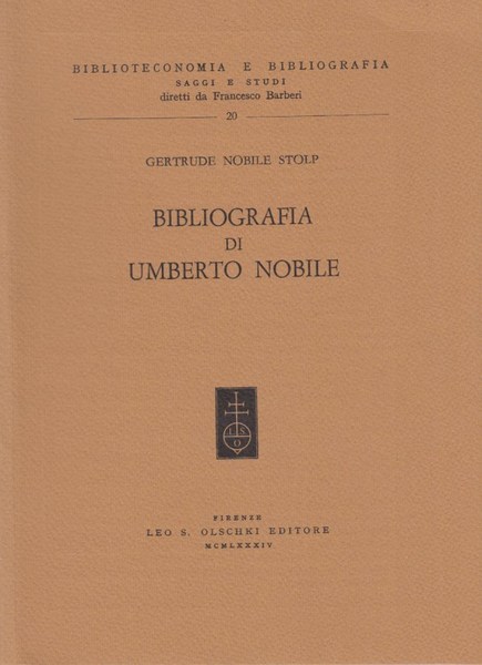 Bibliografia di Umberti Nobile