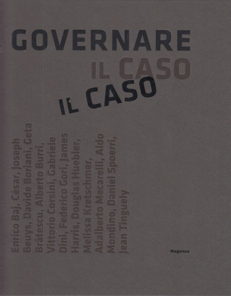Governare il caso. L'opera nel suo farsi dagli anni sessanta …