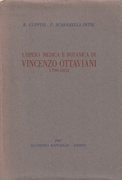 L'opera medica e botanica di Vincenzo Ottaviani 1790-1853