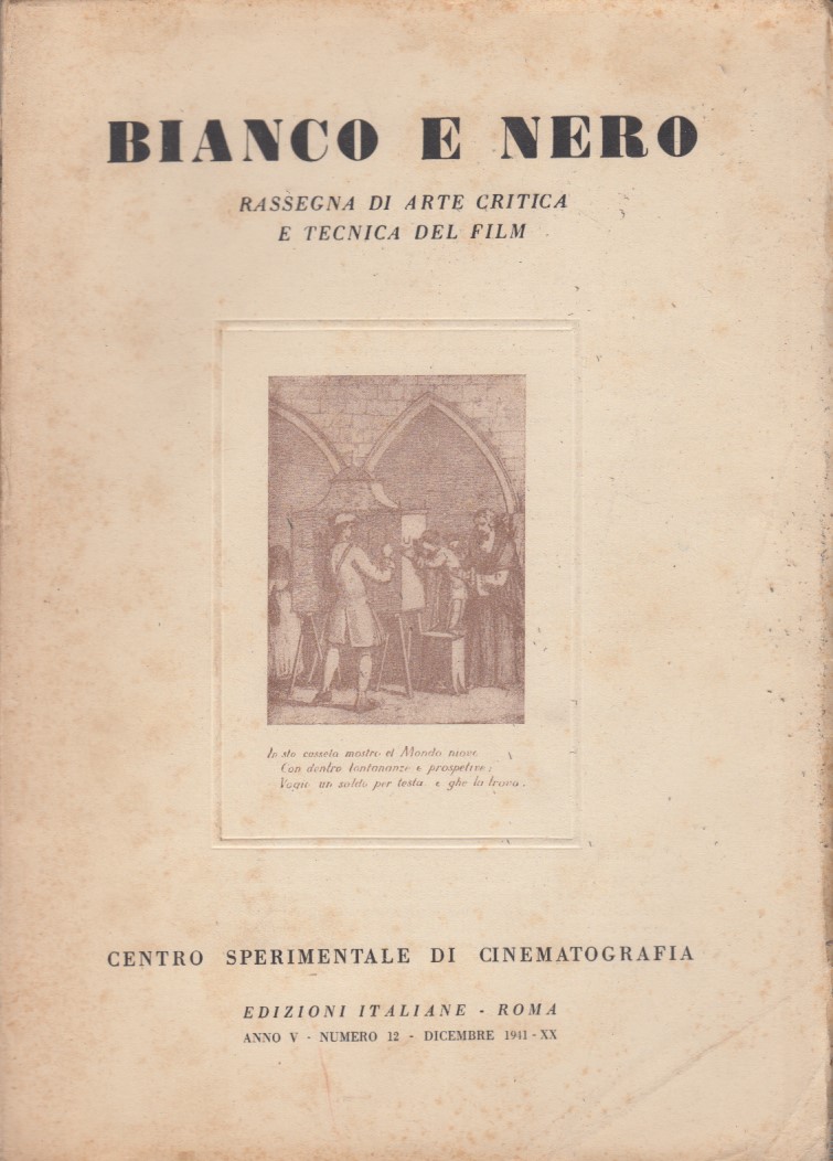 Bianco e Nero. Anno V Numero 12, Dicembre 1941 - …