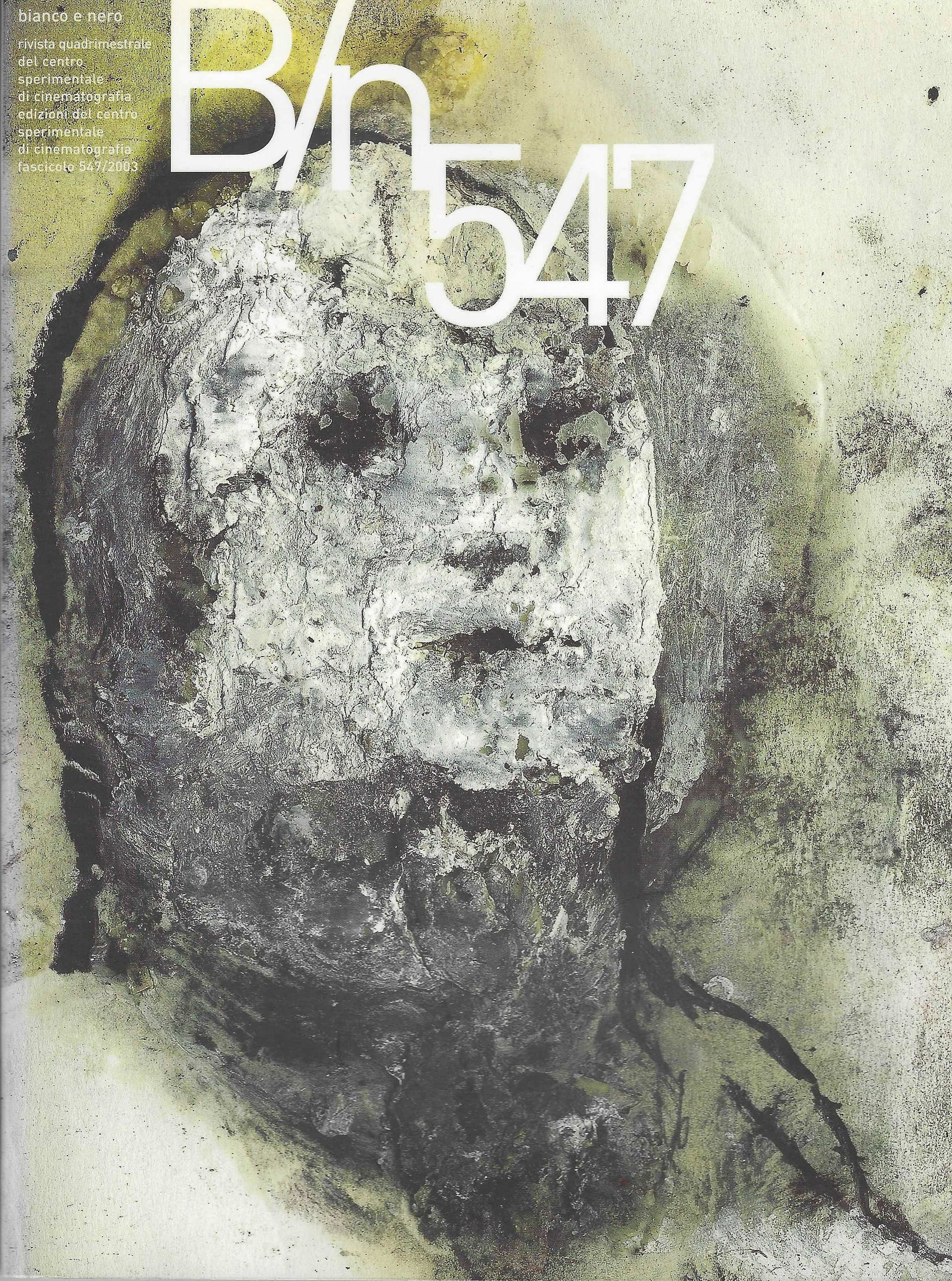 Bianco e nero, rivista quadrimestrale del centro sperimentale di cinematografia …