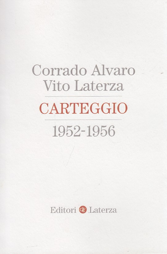 Carteggio 1952-1956