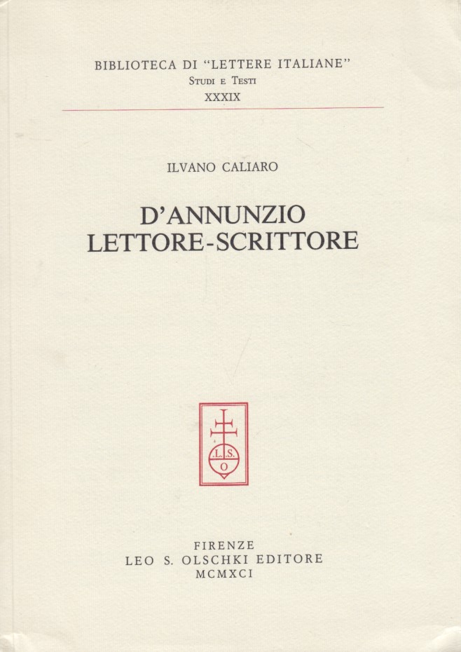 D'Annunzio lettore-scrittore