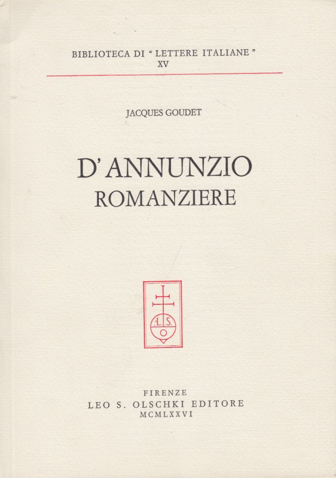 D'Annunzio romanziere