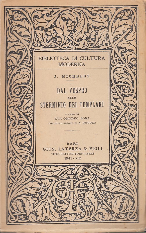 Dal vespro allo sterminio dei templari