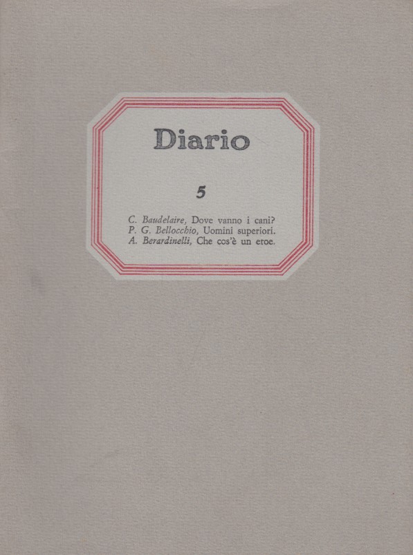 Diario Anno III, 5, Dicembre 1987