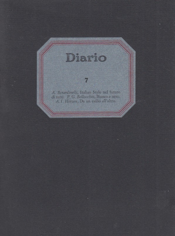 Diario Anno V, 7, aprile 1989