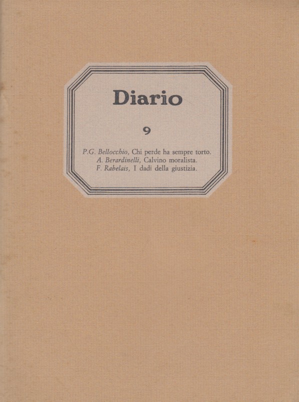 Diario Anno VII, n.9, febbraio 1991