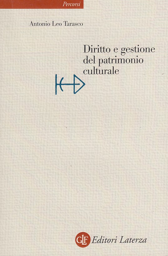 Diritto e gestione del patrimonio culturale