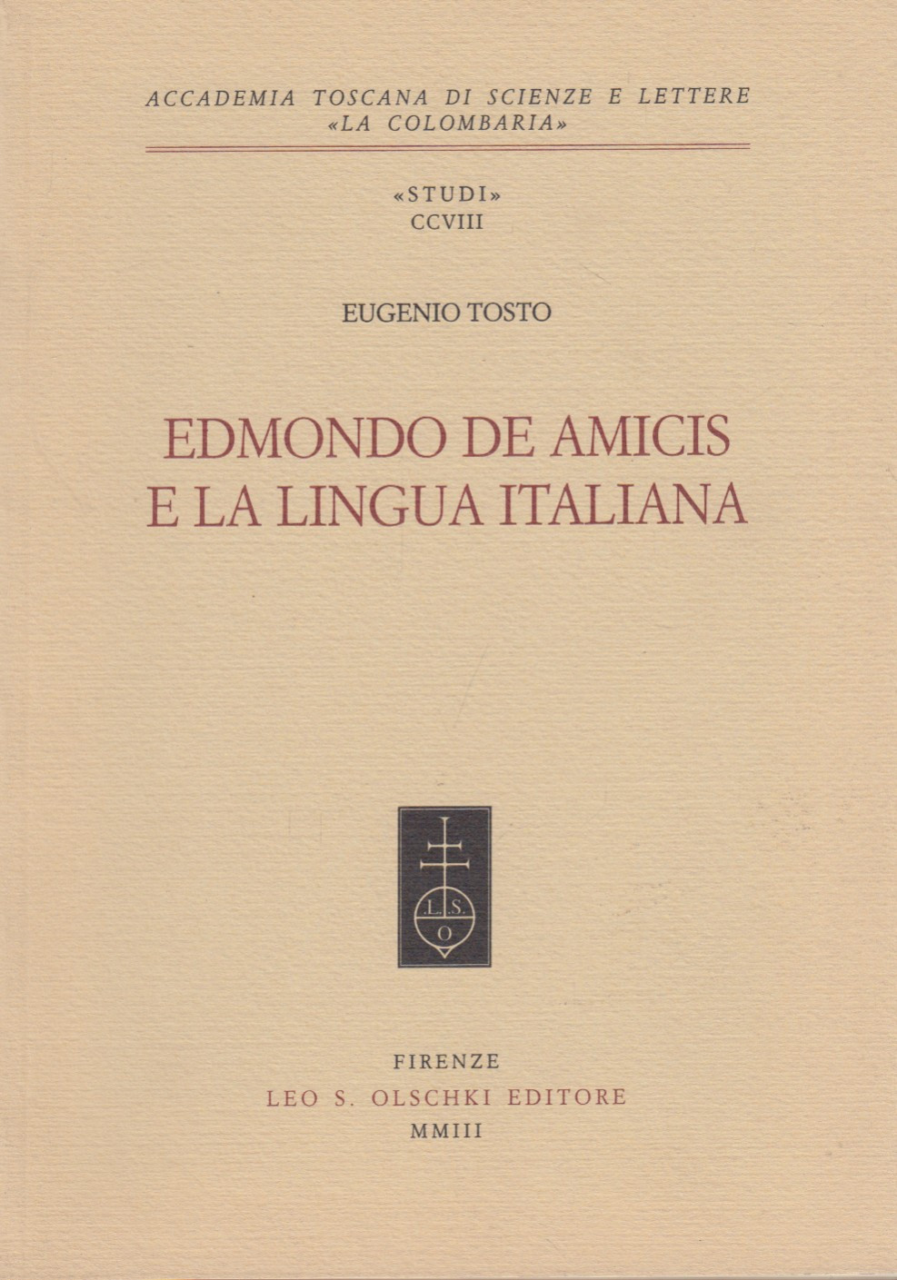 Edmondo De Amicis e la lingua Italiana