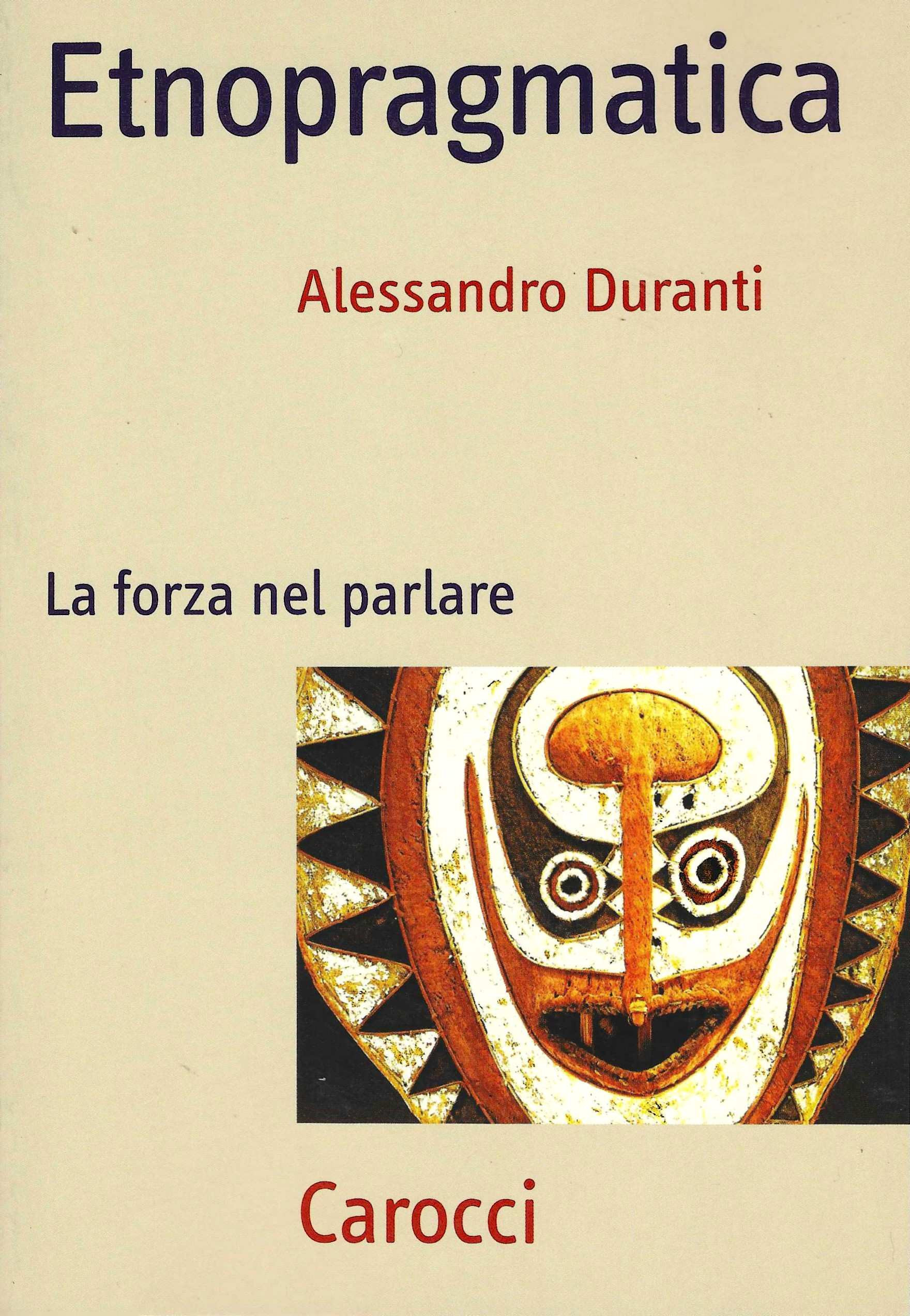 Etnopragmatica. La forza nel parlare