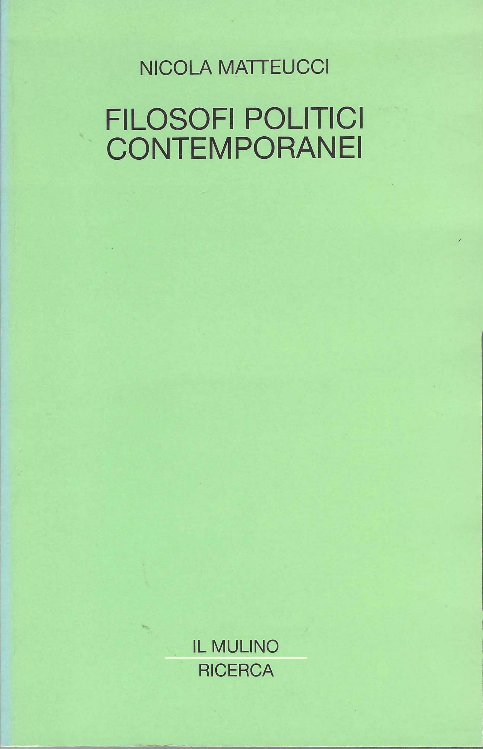 Filosofi politici contemporanei