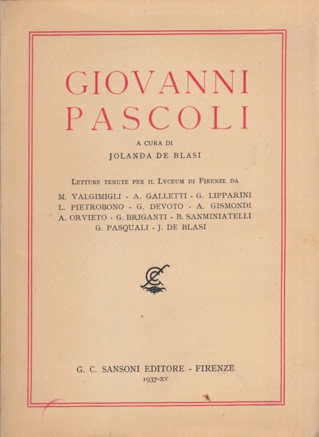 Giovanni Pascoli